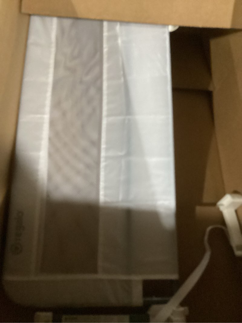 Condition photo showing As Is for Regalo Swing Down Crib Rail, with Reinforced Anchor Safety System 33 Inch