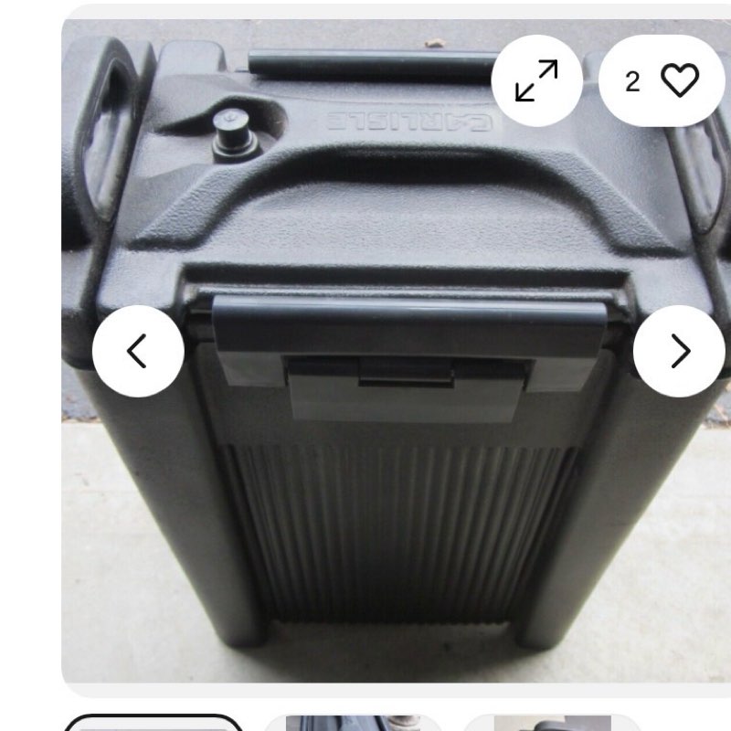 Carlisle XT5000 Cateraide 5-Gallon Hot/Cold Beverage Dispenser - Black