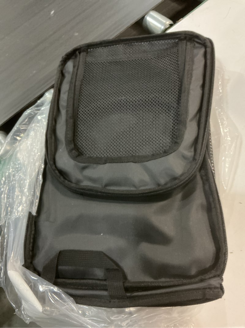 Condition photo showing Good Condition for henkelion cat carriers dog carrier pet carrier for small / medium cats dogs puppies (up to 15lbs), tsa airline approved small dog carrier soft sided, collapsible waterproof travel puppy carrier -black 17.0"l x 11.0"w x 11.0"h black