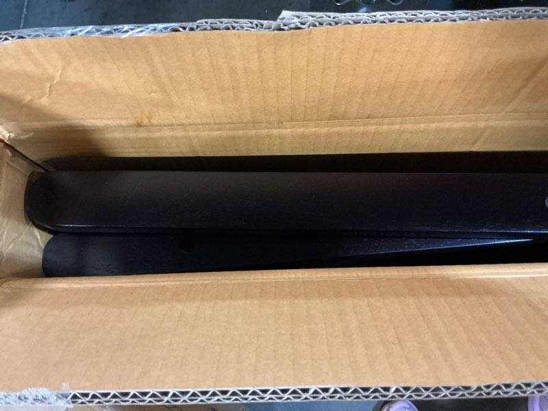 Condition photo showing New/Like New for winsome reese luggage rack with storage shelf, for guest room, bedroom, foldable, no assembly, espresso