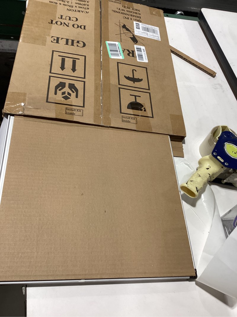 Condition photo showing Good Condition for XBoard Magnetic Whiteboard 24 x 18 Inch, Dry Erase Board with Aluminium Frame for Home School Office 24"W x 17.7"H