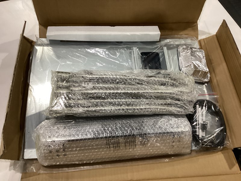 Condition photo showing New/Like New for adviace replacement parts for nexgrill 720-0888n 720-0888, grease tray drip pan & flame tamers, burner tubes and ignitor for nexgrill 5 burner 720-0888n gas grill 5 burner kit ss with drip pan