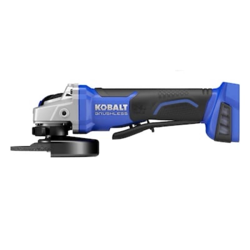 Kobalt 5-in 24-volt Paddle Switch Brushless Cordless Angle grinder