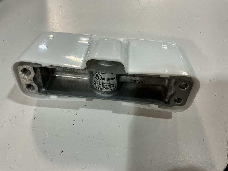 Condition photo showing Good Condition for brinks commercial heavy duty white residential door closer