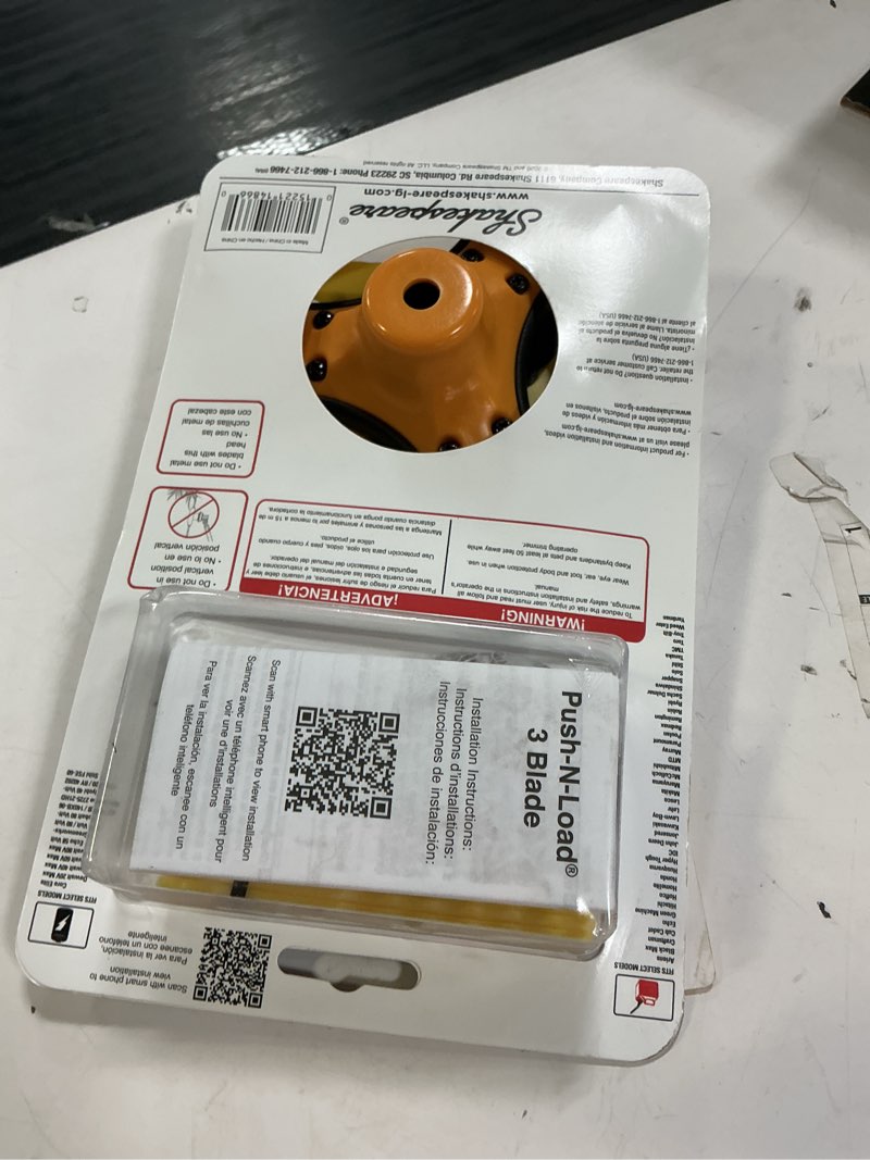 Condition photo showing Good Condition for shakespeare universal fit line string trimmer replacement head