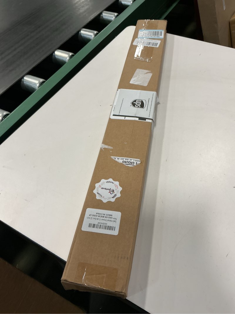 Condition photo showing New/Like New for Brushed Nickel Shower Grab Bars 32 Inch, Anti Slip Grab Bar with Knurled Grip, Stainless Steel Bathroom Safety Balance Handrail, Wall Mounted Handicap Bar for Elderly, Textured Senior Grab Bar Handle 32 inch satin brushed nickel