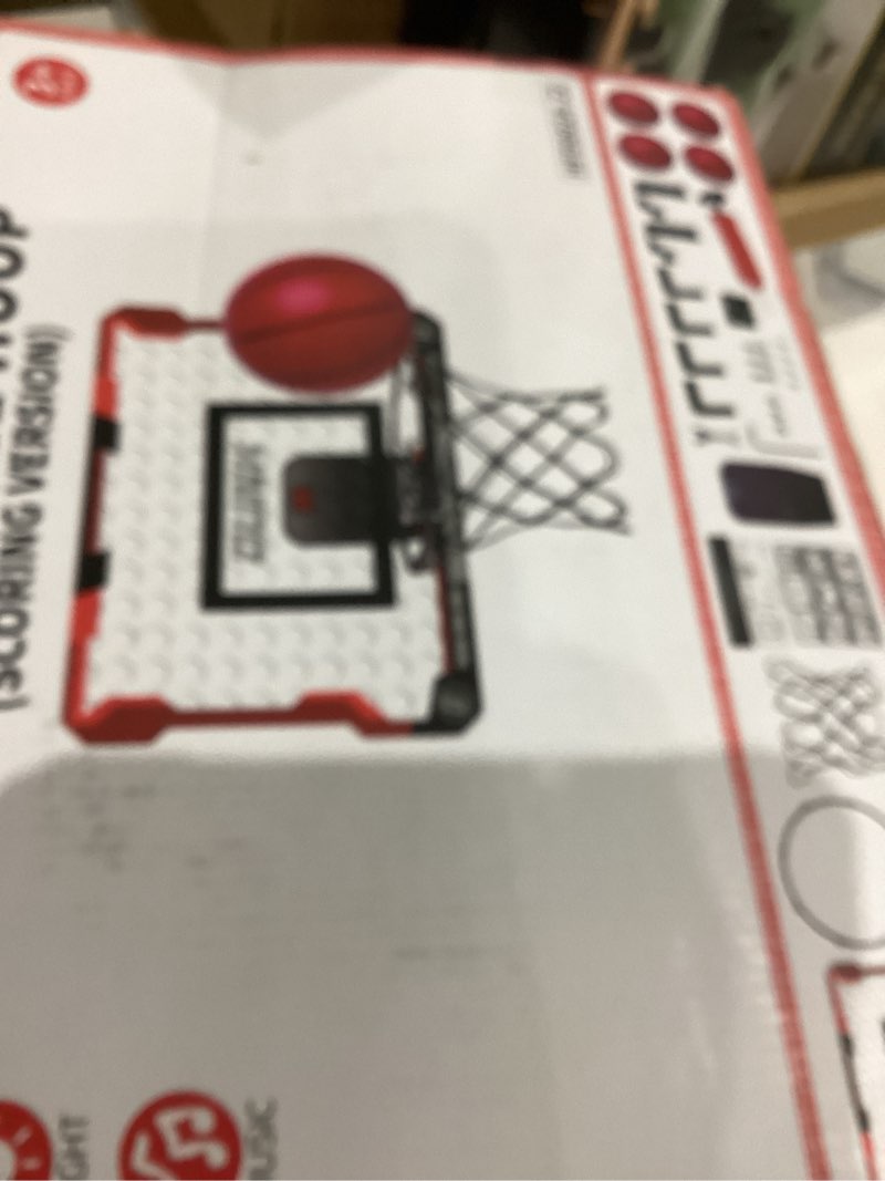 Condition photo showing Good Condition for TEMI Indoor Basketball Hoop for Kids, Door Room Basketball Hoop,Mini Basketball Hoop with 4 Balls, Basketball Toys for 3 4 5 6 7 8 9 10 11 12 Year Old Boys