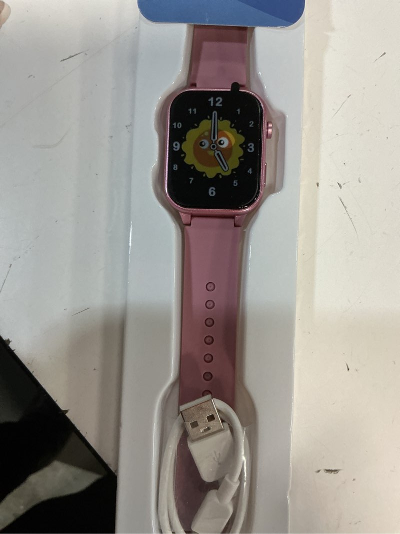 Condition photo showing Good Condition for Kids Smart Watch Gift for Girls Age 5-12, 39 Games HD Touch Screen Watches with Video Camera Music Player Pedometer Flashlight 12/24 hr Educational Toys Birthday Gifts for Girls Ages 7 8 9 10 Pink