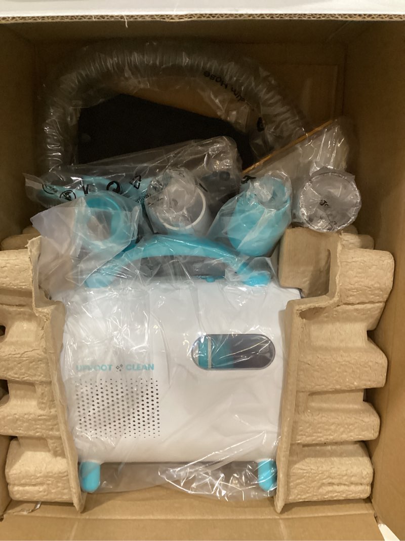 Condition photo showing Good Condition for uproot clean pet groomer vacuum kit 7 in 1 - cat & dog grooming kit with brush, detangle, deshed, trim, clean, & dry attachments - complete cat & dog grooming vacuum for shedding pets cord