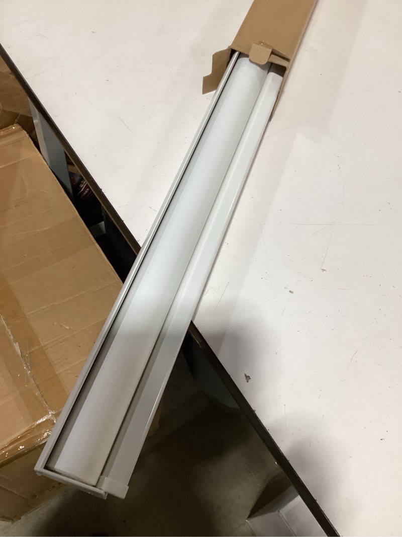 Condition photo showing As Is for chrisdowa cordless zebra blinds for windows, dual layer free-stop light filtering window roller shades, pull down privacy zebra shades for home, office, bedroom, door (34" w x 72" h, white) 34"w x 72"h white