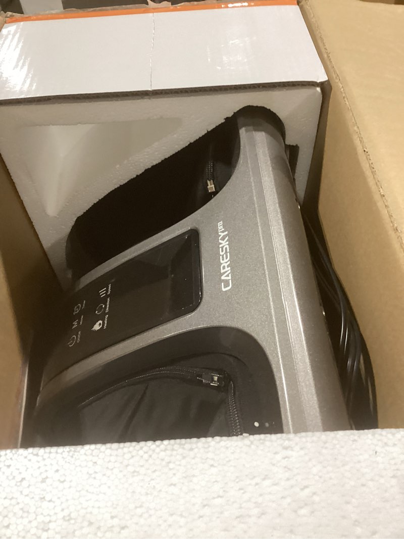 Condition photo showing Good Condition for CARESKY® Shiatsu Foot Massager with Heat and Remote-FSA Eligible HSA Electric Deep Kneading Foot Massager for Neuropathy, Plantar Fasciitis, Massage Feet/Leg/Calf/Ankle, Gifts for Women and Men FM801-Grey