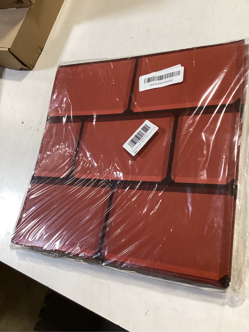 Condition photo showing Good Condition for suyeper 6pcs big party boxes for children birthday party question and brick party game party favor props boxes (11.8 x 11.8 inch)