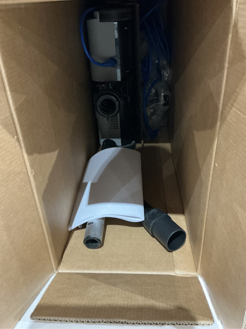 Condition photo showing As Is for vacmaster ub0402 commercial vacuum cleaner ultra-lightweight 14l capacity bagged upright vac with led headlight and 2-speed setting powerful suction for pets, carpets & hard floor heavy duty commercial vac