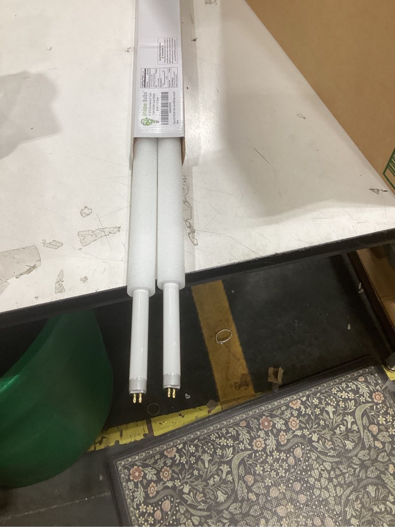 (pack of 2) f13t5/cw 13-watt t5 fluorescent cool white 4100k super long life 2 count (pack of 1)