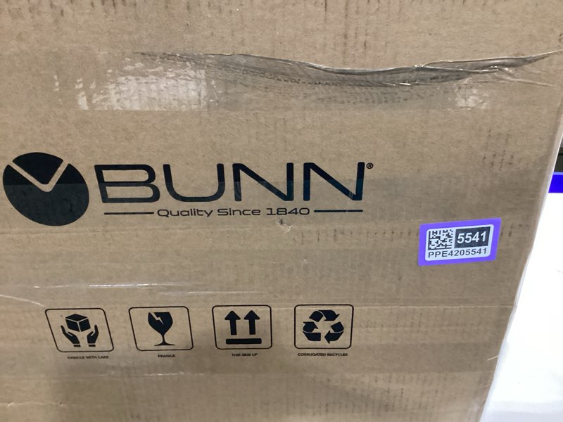 Condition photo showing As Is for bunn-o-matic 06450.0004 wx1 coffee warmer, 1 element, 120v