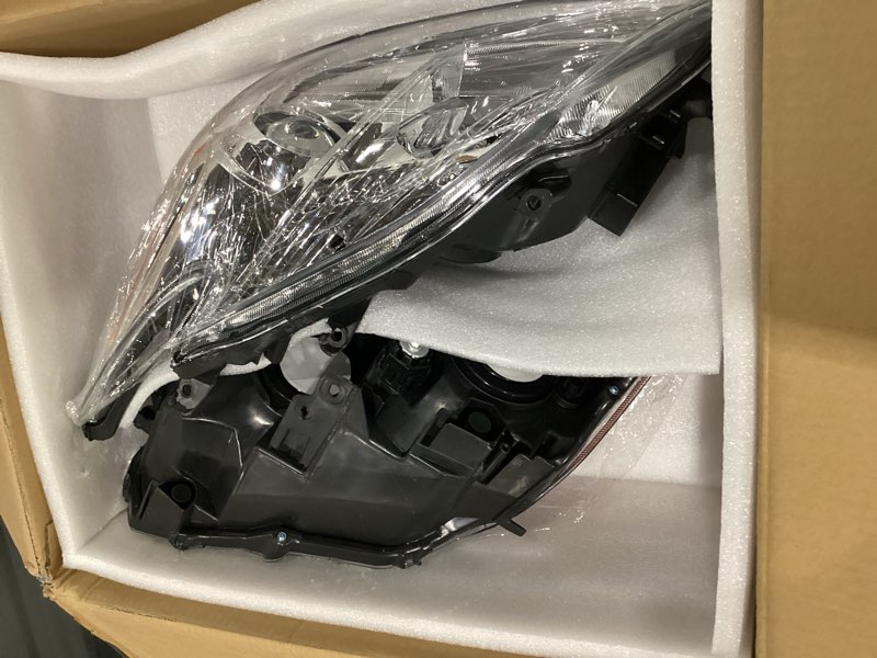 Condition photo showing As Is for gxywady headlight assembly replacement for prius 2012-2015 passenger and driver sides 8113047520 8117047520 to2518134c to2519134c