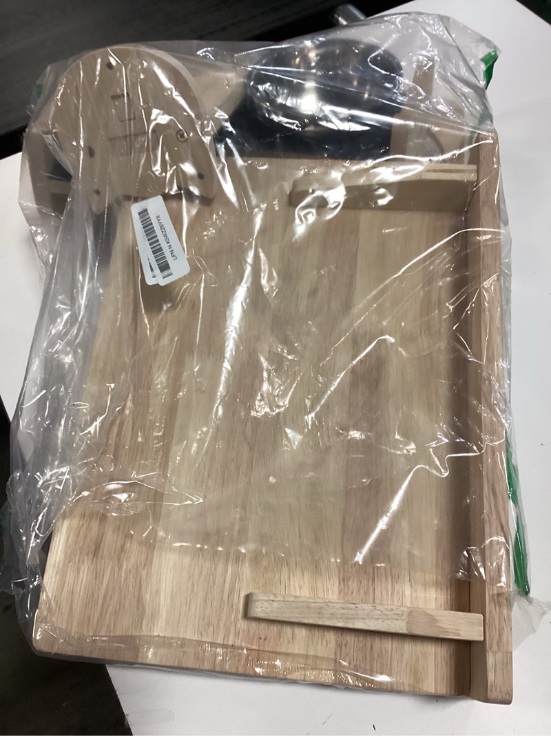 Condition photo showing As Is for FUKUMARU Cat Wall Shelves, 3 In 1 Cats Walls Furniture Set, Food Station with 2 Steps , Solid Rubber Wood Perch, Suitable for Kitten Play, Nap, Eat, DIY Wall Jungle Gym