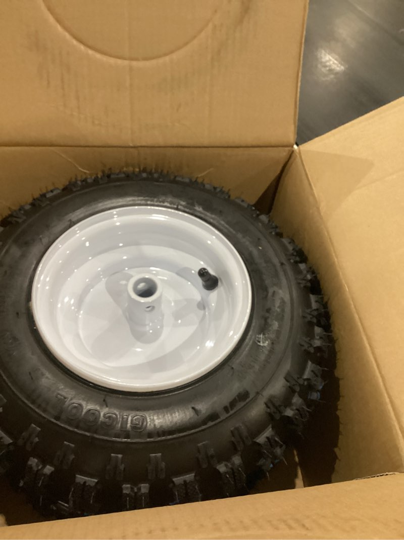 Condition photo showing Good Condition for 13x4.10-6 Snowblower Tire, Ariens 07101238, 13" x4.10-6 Snow Blower Tubeless Tire and Assemblies