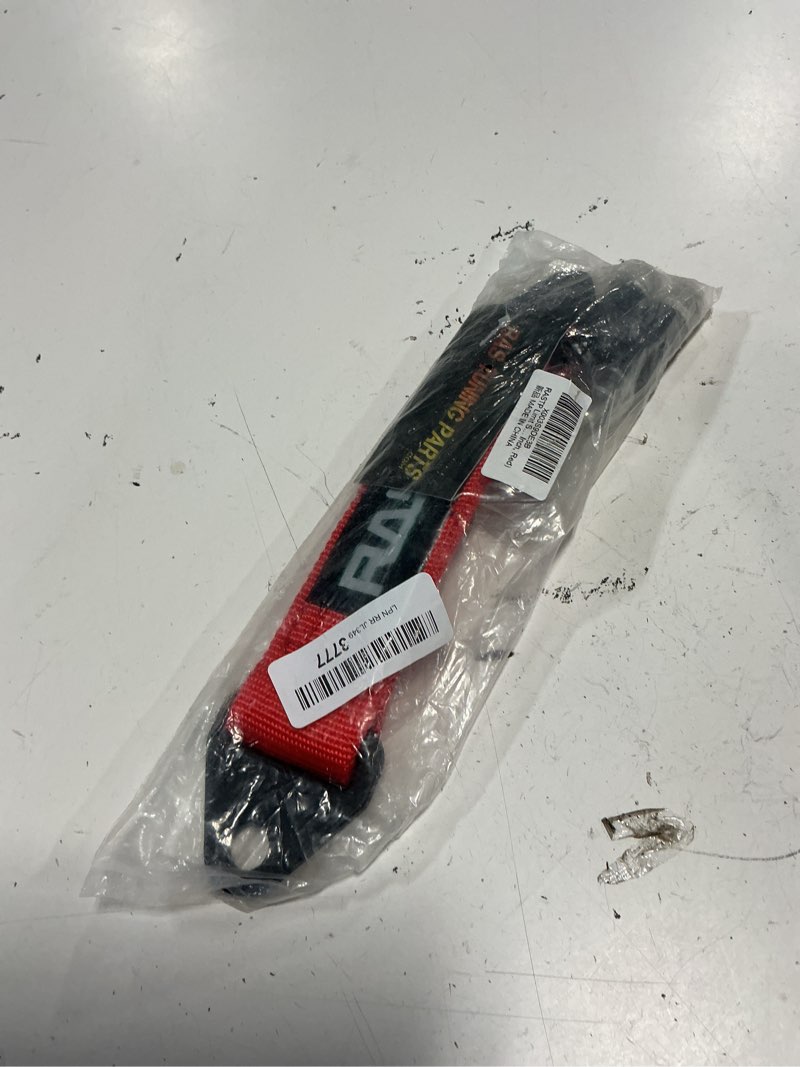 Condition photo showing Good Condition for rastp limit strap, premium quad wrap limit strap car hauler axle straps truck wrecker wheel tie down strap with 10,000 lb webbing strength (10 inch, red) red 10 inch
