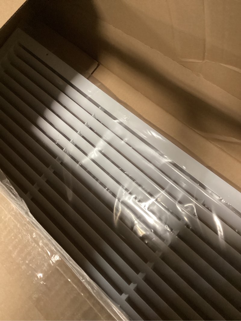 Condition photo showing item condition for 36x16 Inch (Duct Opening) Air Return Vent Cover Decorative – Premium Aluminum AC Vent Cover for Ceiling & Wall, Rustproof Grille, Ideal for Home HVAC Grille, Durable & Easy to Install by ACLAMINAIRE 36" x 16" Duct Hole