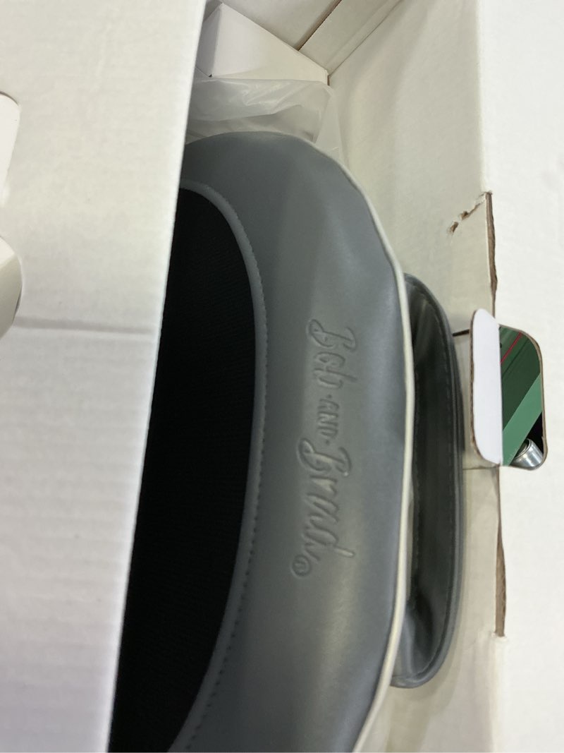 Condition photo showing Good Condition for BOB AND BRAD Back Massager for Pain Relief Deep Tissue, FSA EZBack Pro Corded 4D Kneading Shiatsu Back Massager with Heat, HSA Eligible Up and Down Rolling Massage at Office Home, Gift for Man Grey