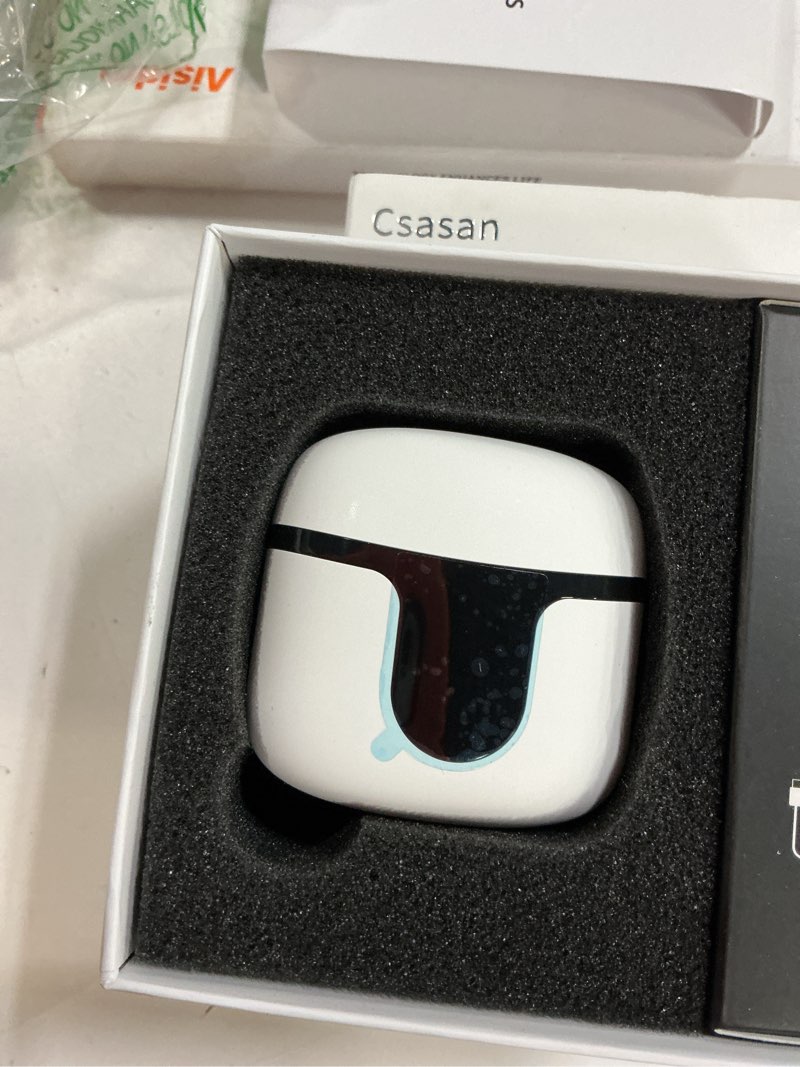 Condition photo showing New/Like New for tagry bluetooth headphones true wireless earbuds 60h playback led power display earphones with wireless charging case ipx5 waterproof in-ear earbuds with mic for tv smart phone computer laptop sports
