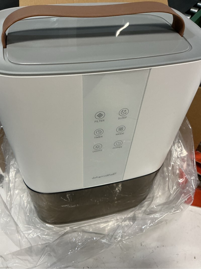 Condition photo showing Good Condition for Large Dehumidifiers for Home, 96oz Dehumidifier for Bathroom with Auto Shut-off Auto Defrost, Whisper Quiet Dehumidifier for Bedroom Office RV Closet Wardrobe Basement (1000 Sq.ft) White