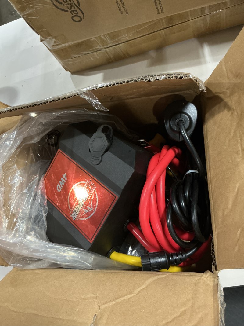 Condition photo showing Good Condition for zesuper winch control box solenoid relay for 8000-17000lbs electric winch 12v universal replacement 