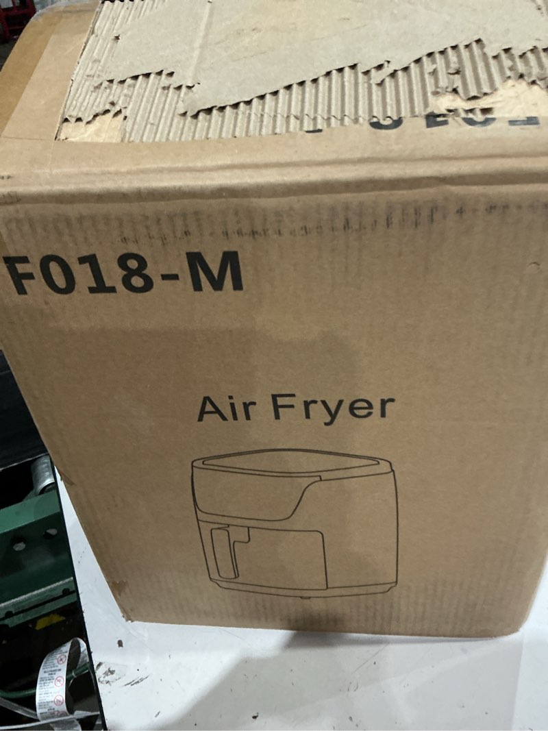 Condition photo showing As Is for air fryer