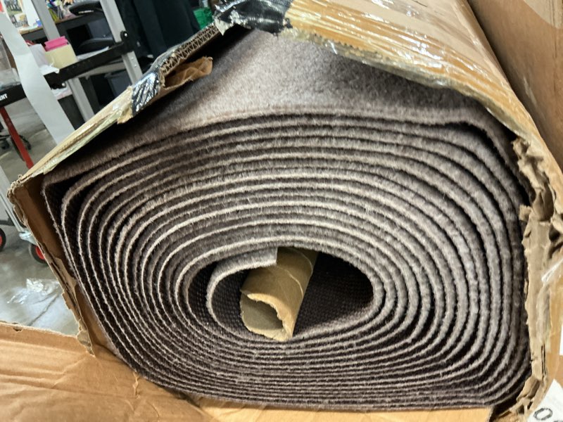 Condition photo showing Good Condition for vevor boat carpet, 6 ft x 23 ft marine carpet for boats, waterproof light brown carpet with marine backing anti-slide marine grade boat carpet cuttable easy to clean patio rugs deck rug