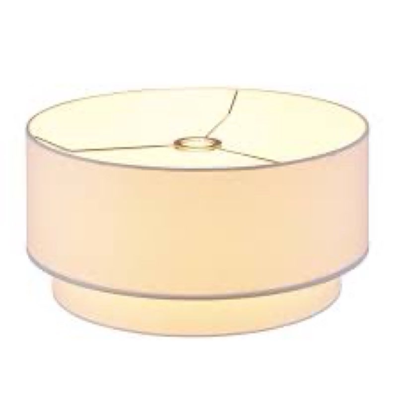 Oleskiewicz 8\" H Drum Lamp Shade in beige