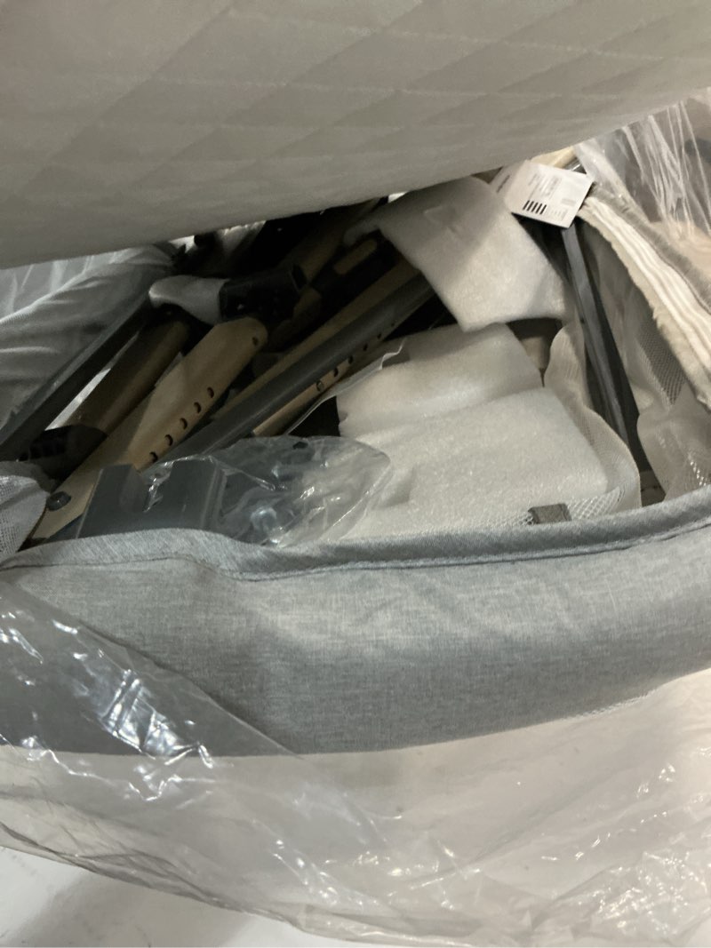 Condition photo showing Good Condition for Cowiewie Bassinet Bedside Sleeper, Portable, Breathable, Adjustable Baby Bedside Bassinet for Peaceful Nights, Light Grey