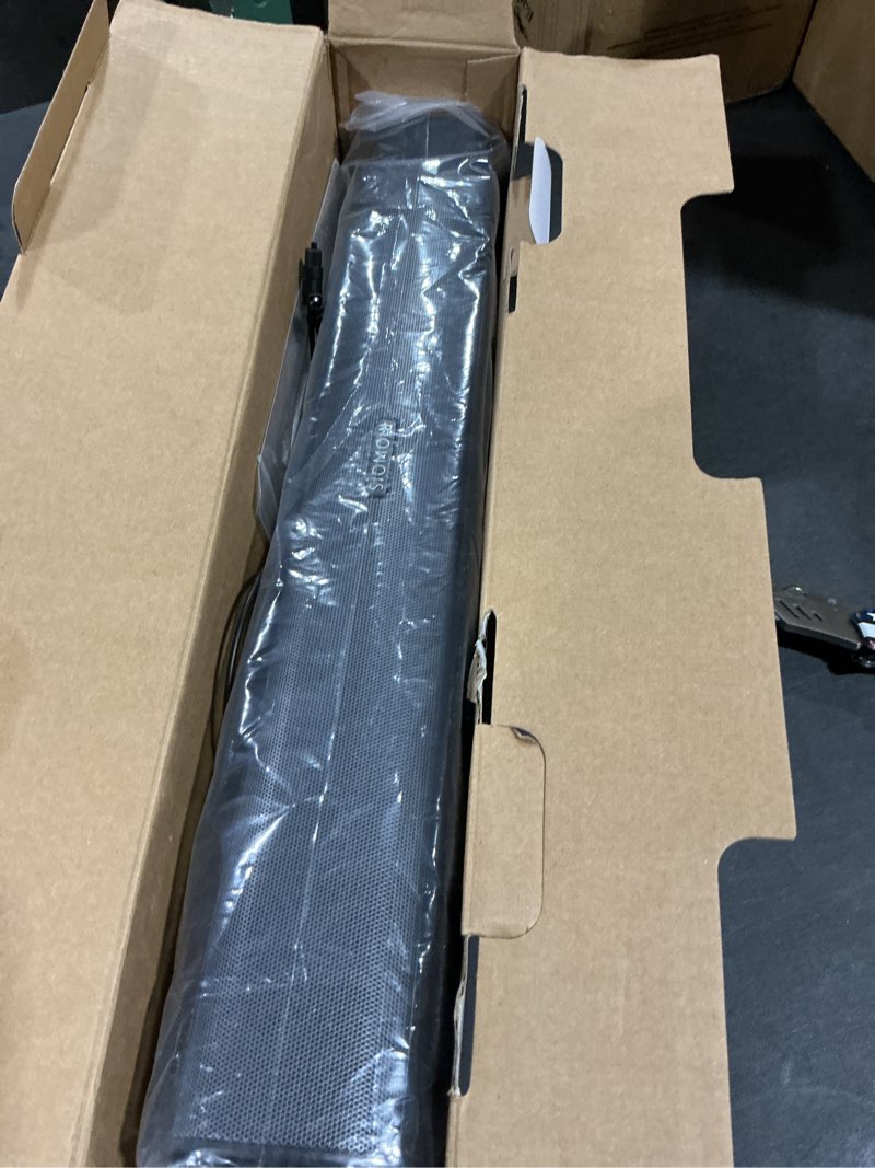 Condition photo showing Good Condition for Sound Bar for Smart TV, Soundbar for TV with Bass Reflector and Easy Set up, Home Audio Surround Sound System for TV PC Projector, Wall Mountable Without Subwoofer