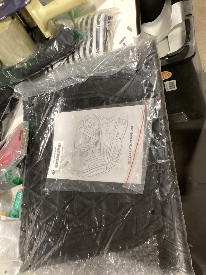 Condition photo showing Good Condition for Similar product not like stock photoCAR PASS Heavy Rubber Car Floor Mats, Deep Waterproof Car Mats All Weather, Universal Trim-to Fit Automotive Floor Mats for Car SUV Truck Van, Durable Floor Liners Solid Black