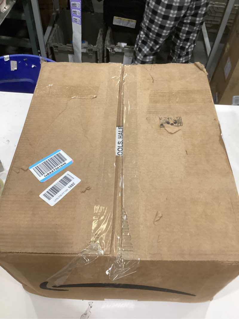 Condition photo showing As Is for vevor 900w macerator pump, 48 gpm flow, 40 ft/12 m head, macerator sewerage toilet pump with 4 water inlets, waste water disposal upflush machine for toilet, basement, shower, sink, laundry, bathtub
