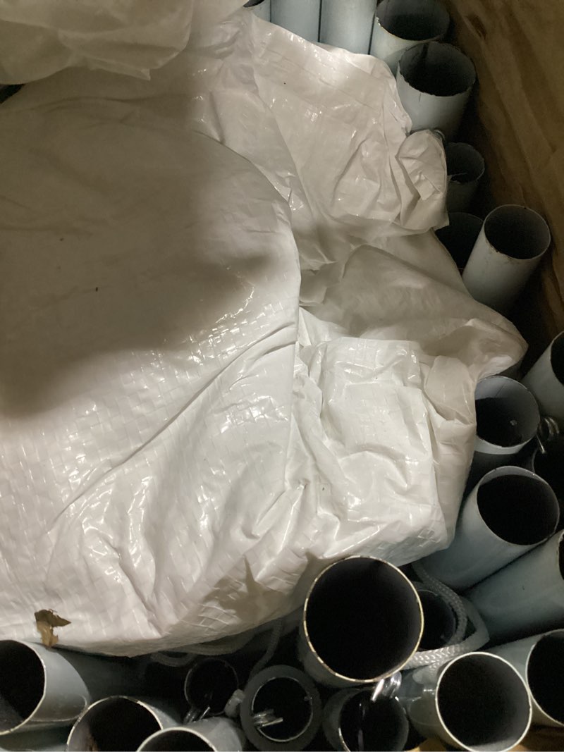 Condition photo showing As Is for similar 10x20 ft tent white