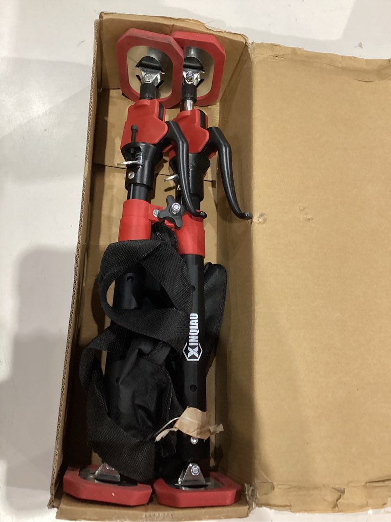 Condition photo showing As Is for xinqiao cabinet jacks for installing cabinets, heavy duty third hand tools adjustable support pole from 18.5 in to 29.5 in, 1 pc 18.5"-29.5" 1pc