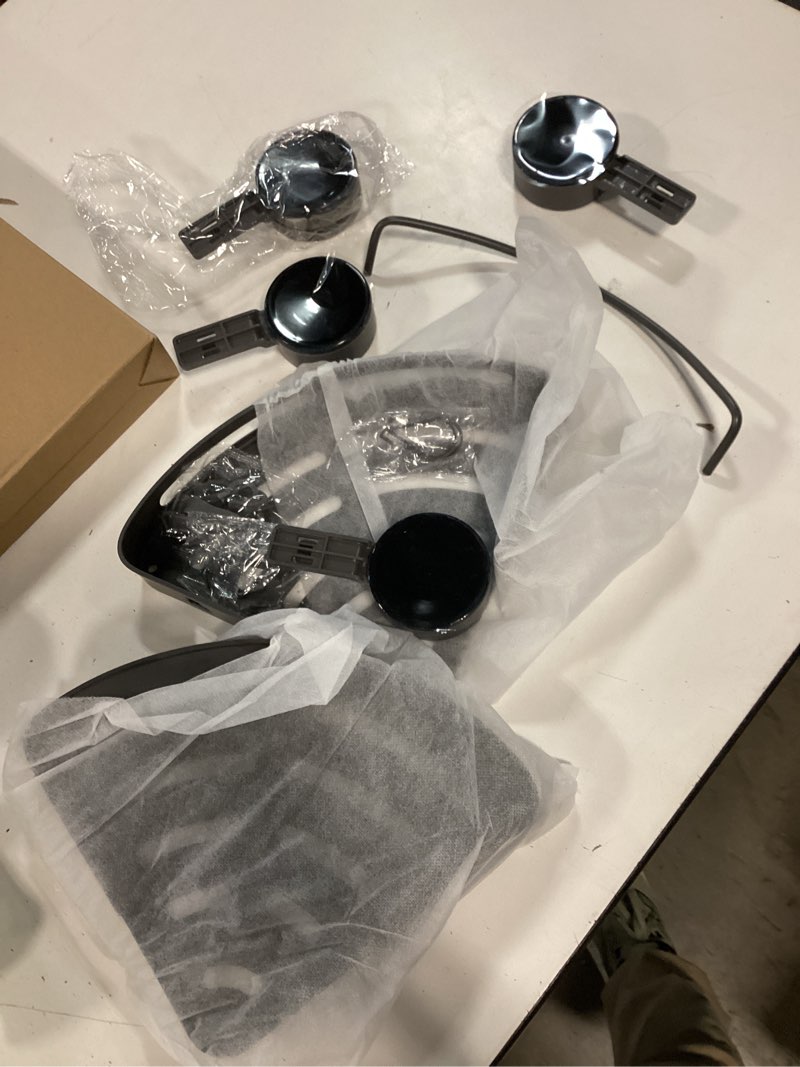 Condition photo showing Good Condition for 2-pack suction cup shower caddy with towel bar hooks | no drilling corner bathroom shower organizer and storage rack. easy to install shelf for shampoo and accessories.