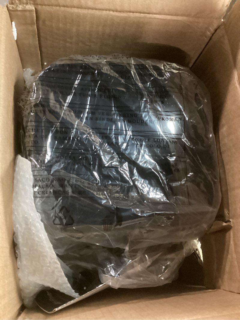 Condition photo showing Good Condition for amazon basics 4.4-quart air fryer with easy view window, 8 preset menus, 1400w, black new model 4 qt