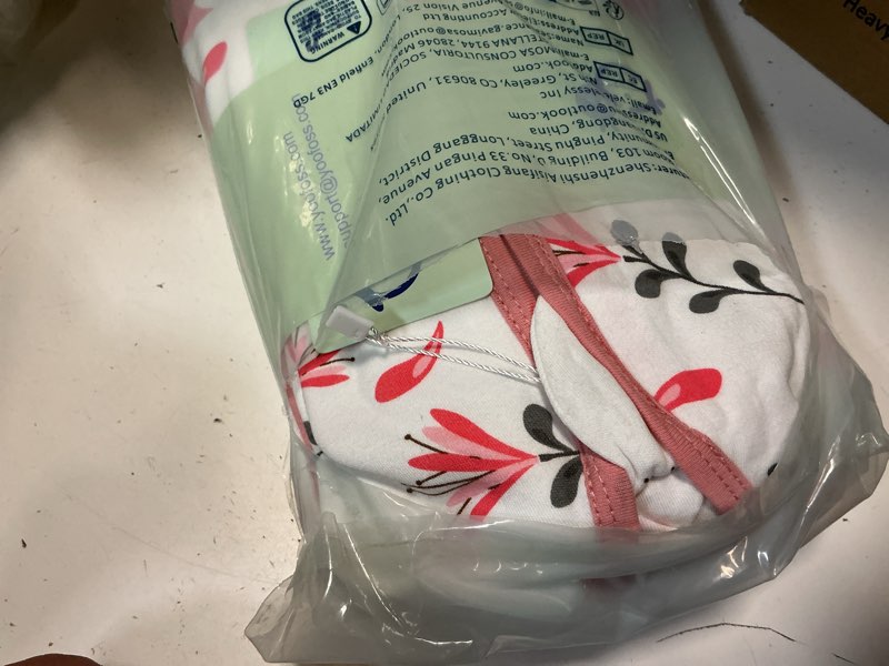 Condition photo showing Good Condition for yoofoss baby sleep sack 6-12 months baby wearable blanket 100% organic cotton 2-way zipper tog 0.5 toddler sleeping sack, lightweight sleep sacks for babies(medium) medium 0.5 tog pink & heart & butterfly