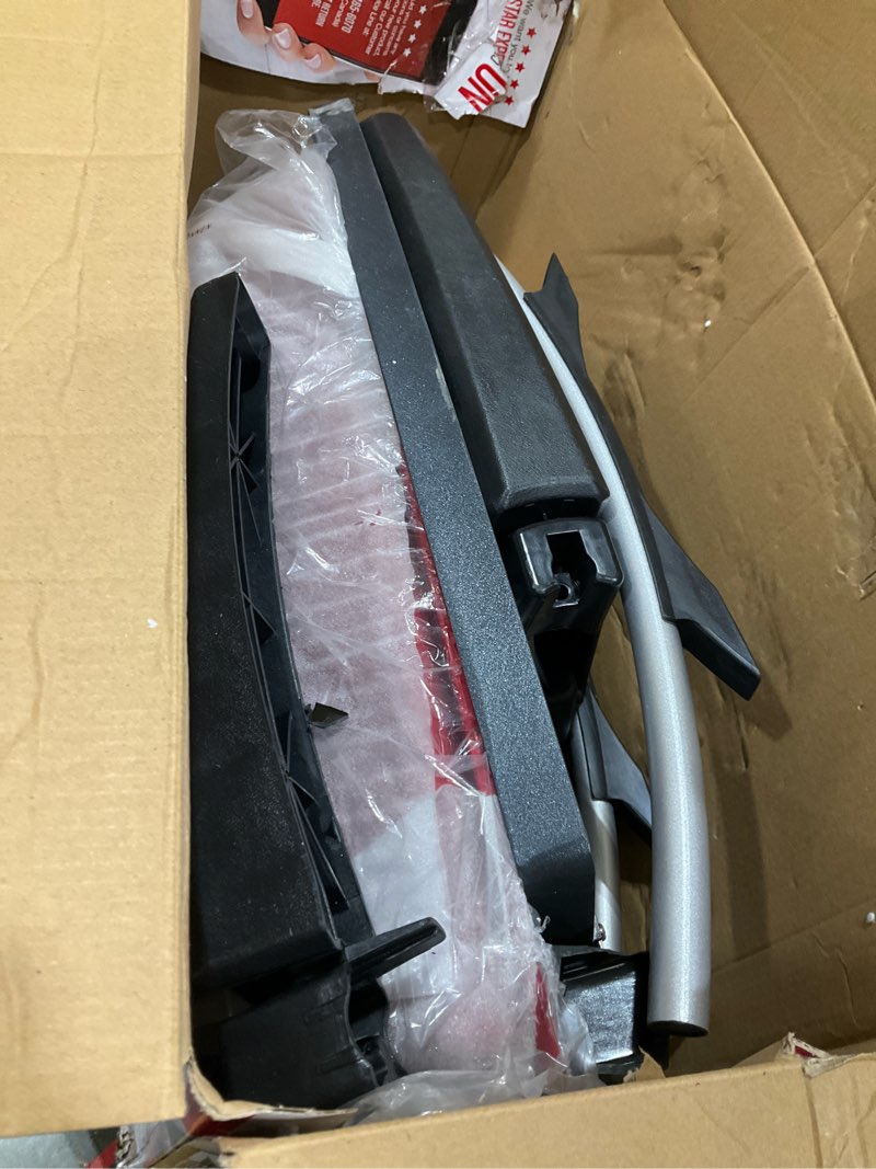 Condition photo showing As Is for George Foreman Indoor Outdoor Electric Grill, Non-Stick Grill Griddle Plate, Healthy Grilling Drip Tray Reduces Fat, Portable Barbeque