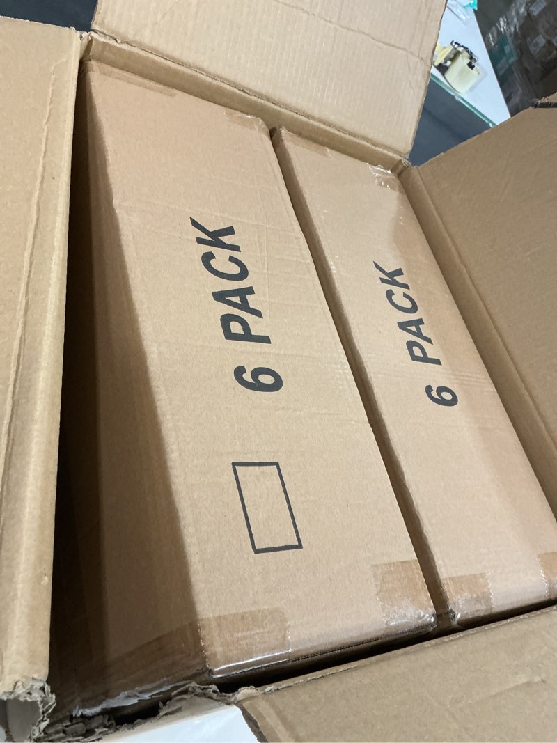 Condition photo showing New/Like New for 12 Pack Clear Shoe Storage Organizer with Magnetic Door, Stackable Plastic Shoe Boxes for Sneakers, Boots, and Heels, Space-Saving Foldable Shoe Rack for Closet, Durable Shoe Cabinet Organizer, Black Black 12 pcs