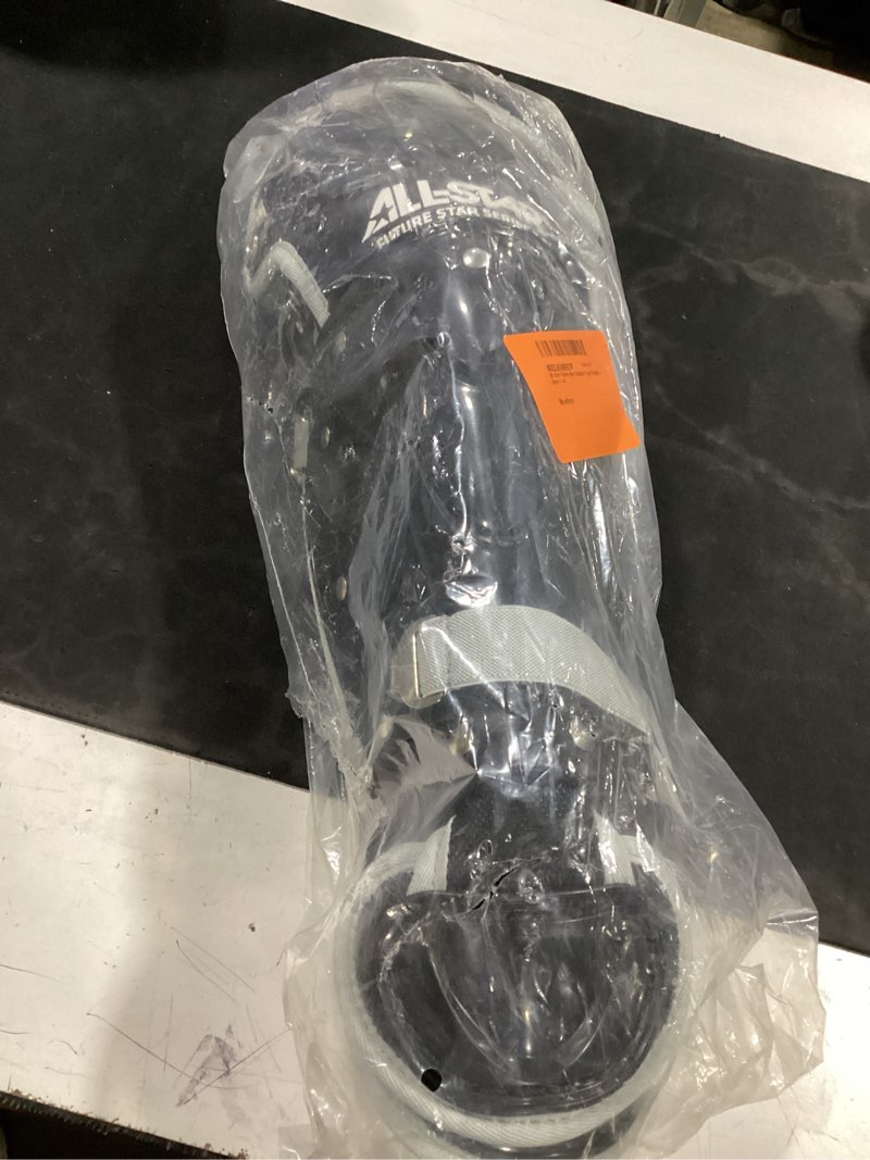 Condition photo showing Good Condition for all-star future star 12.5 inch youth 7-9 baseball leg guards black
