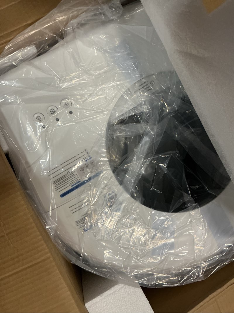Condition photo showing New/Like New for fumoi automatic cat litter box self cleaning litter box large capacity for multiple cats, app control with safety sensors, removable washable liner,2 rolls garbage bags,grey white & grey