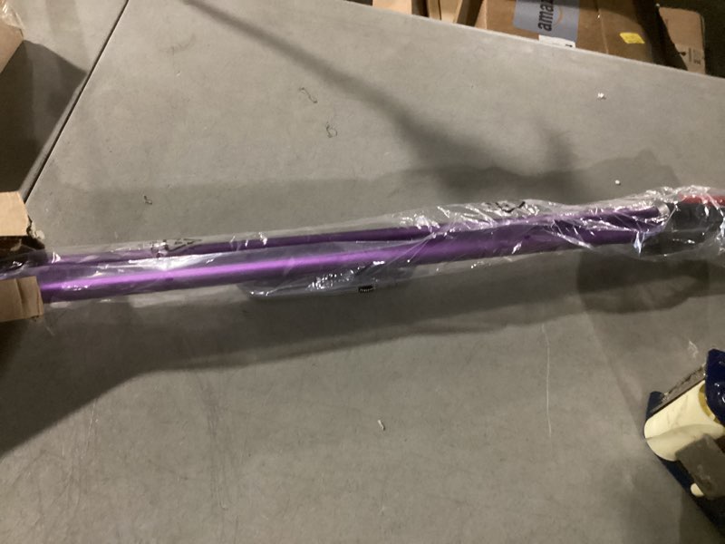 Condition photo showing Good Condition for bates- ?telescoping pole, 2.4 to 6 ft long, black & purple, paint roller extension pole for painting 6 feet black and purple