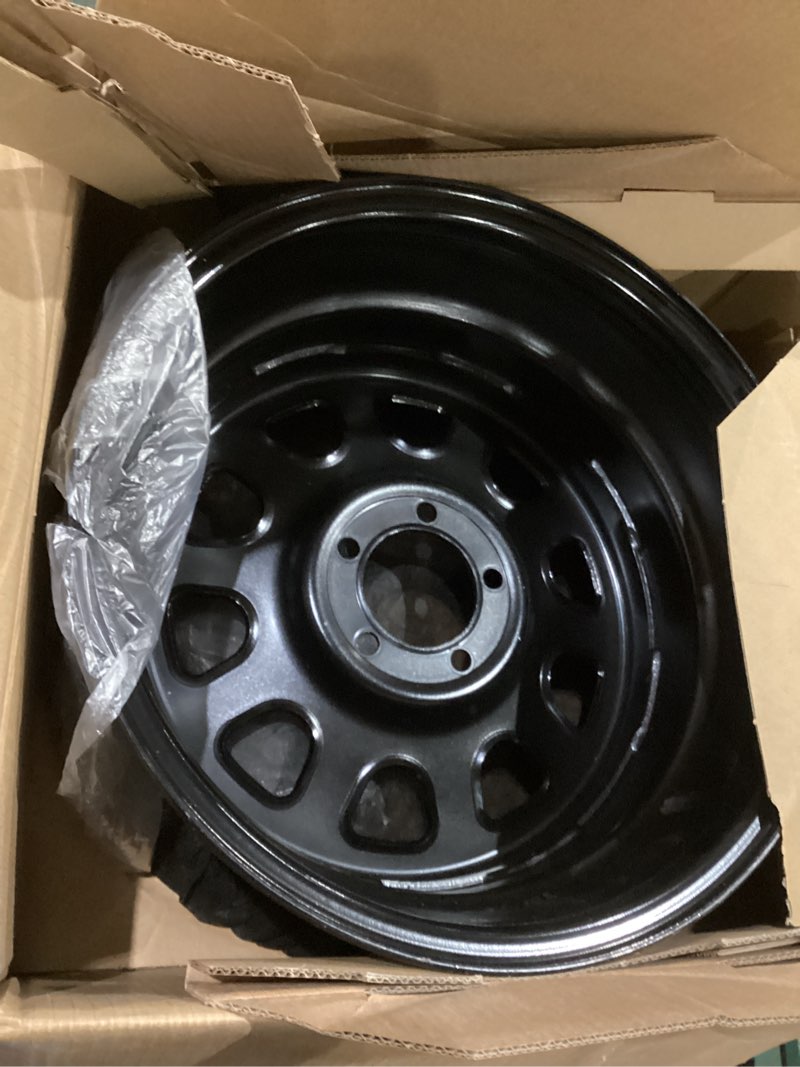 Condition photo showing Good Condition for Rough Country 17x9 Gray Steel Wheel - 6x5.5, 12mm Offset, Off-Road Rim for Trucks & Jeeps