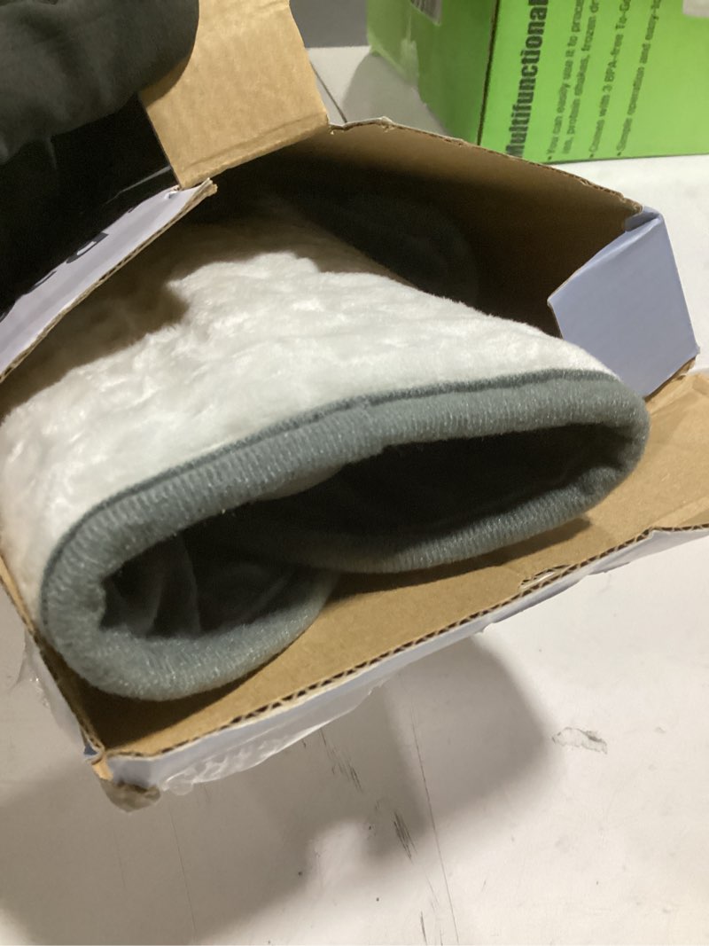 Condition photo showing Good Condition for heating pad for back, comfytemp birthday gifts for women men dad mom, large electric lower back heating pad, fsa eligible hsa heat pad for period, lumbar, abdomen, xl heated belt — 11 auto-off, grey grey 15" x 24"