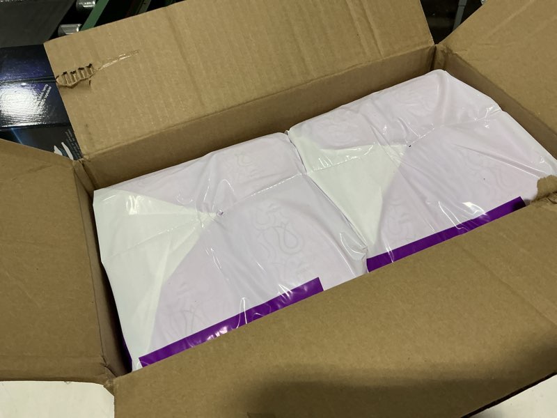 Condition photo showing New/Like New for poise incontinence & postpartum pads for bladder leaks, 6 drop ultimate absorbency, regular length, 112 count, packaging may vary regular 112