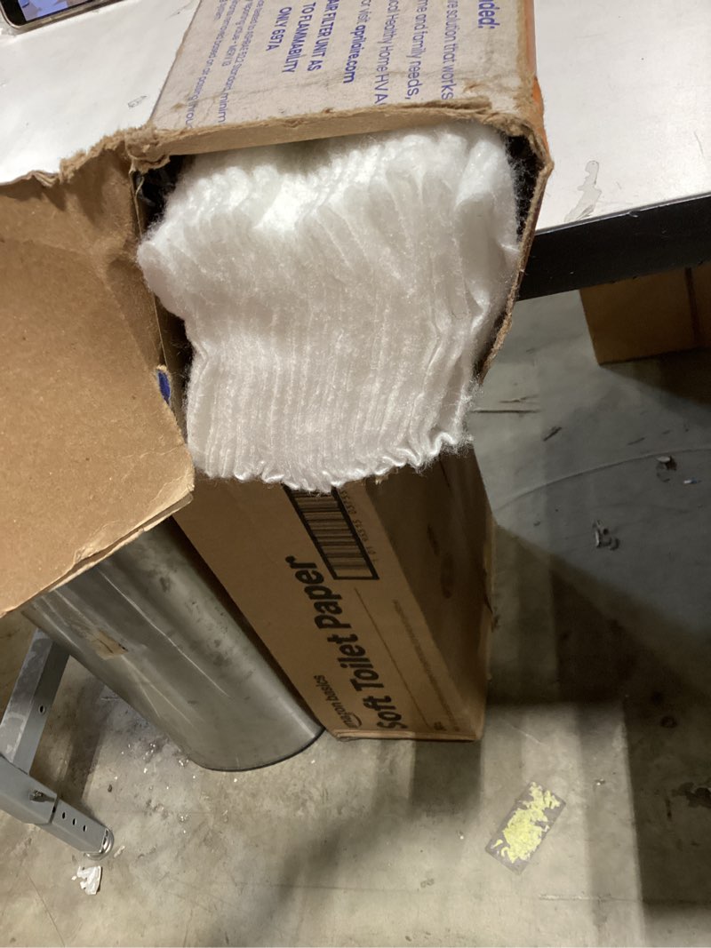 Condition photo showing As Is for aprilaire 413 replacement filter for aprilaire whole house air purifiers - merv 13, healthy home allergy, 16x25x4 air filter (pack of 1)