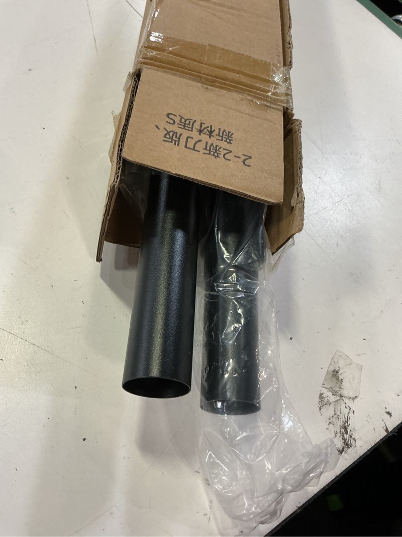 Condition photo showing Good Condition for extra long tension rod 41-165inch heavy duty tension curtain rods no drilling outdoor curtain rod for patio,windows,shower,doorway,spring rods diameter 1.26inch black